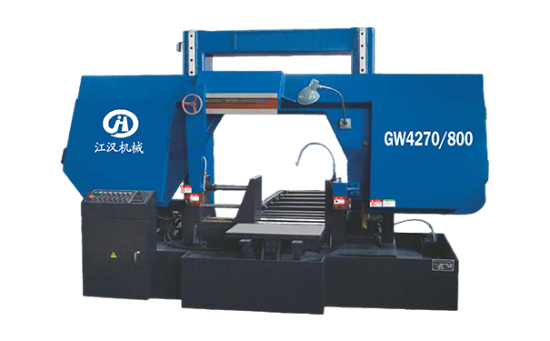 泰和GW4270/800双柱龙门卧式带锯床